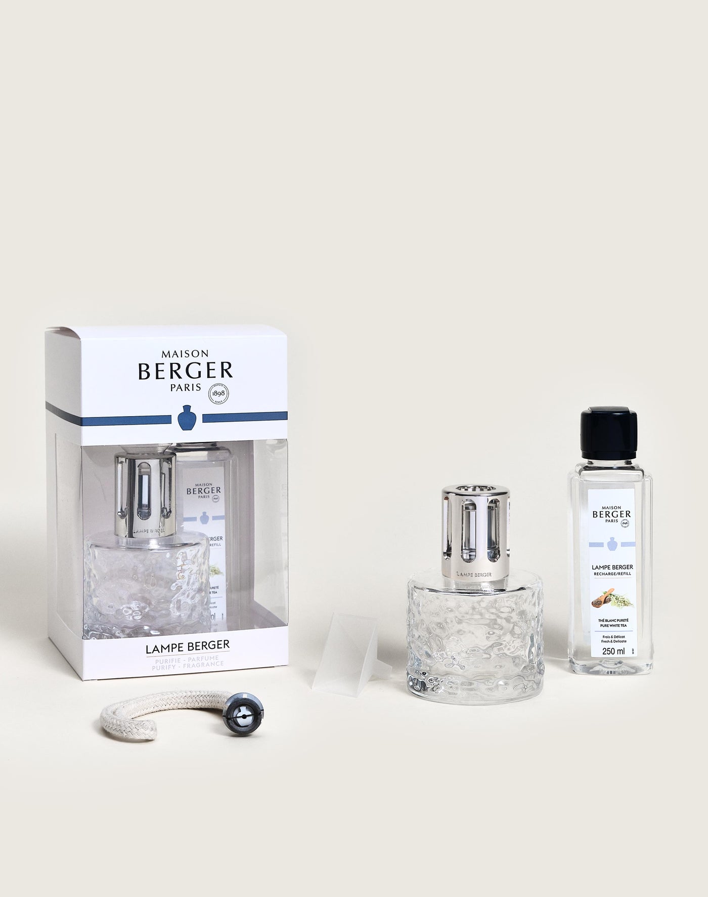 Coffret lampe Berger Mirage Transparente