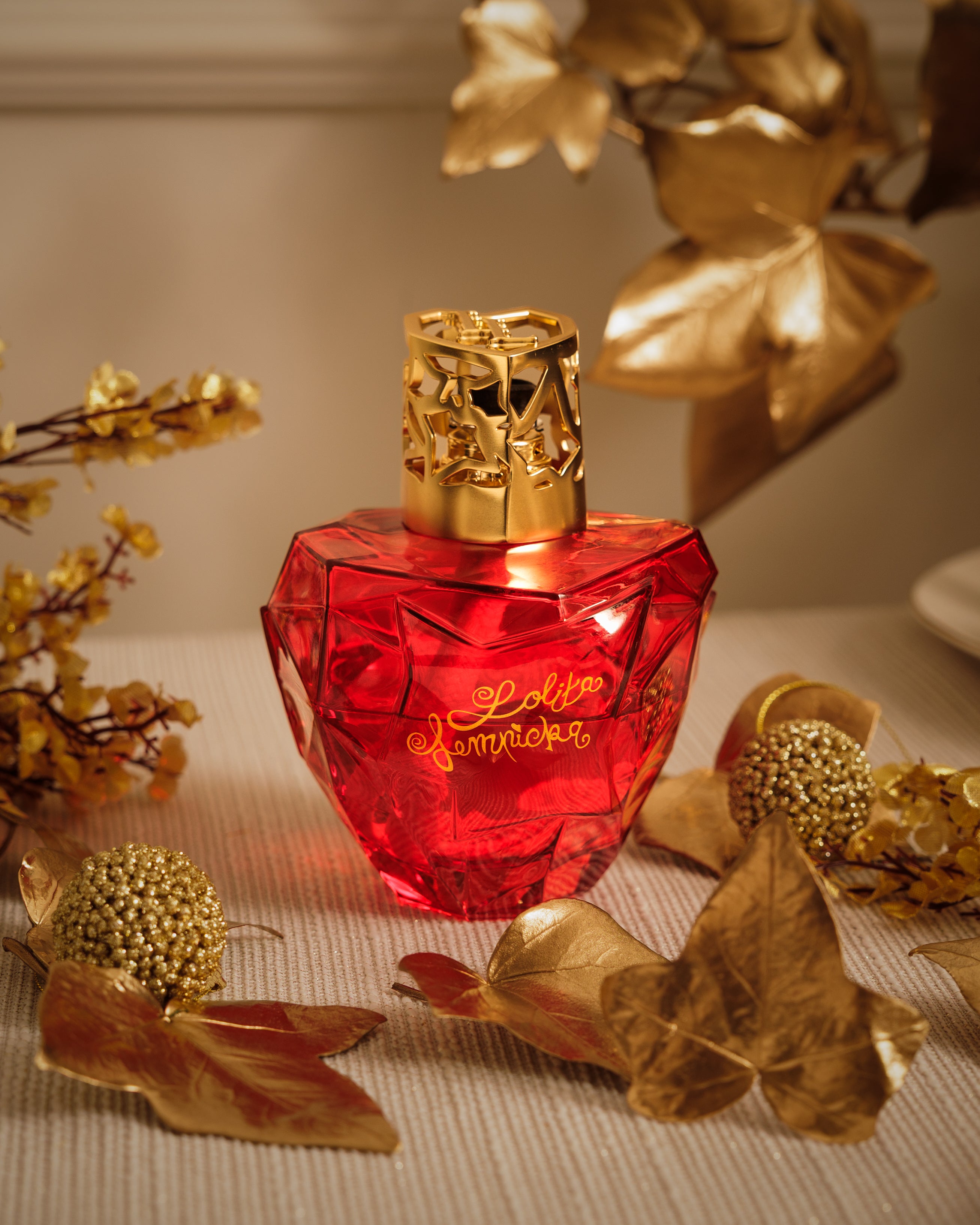 Lampe berger 金色のかぼちゃ　芯・箱付き Lampes Berger à catalyse - Gestuelles Maison Berger Paris