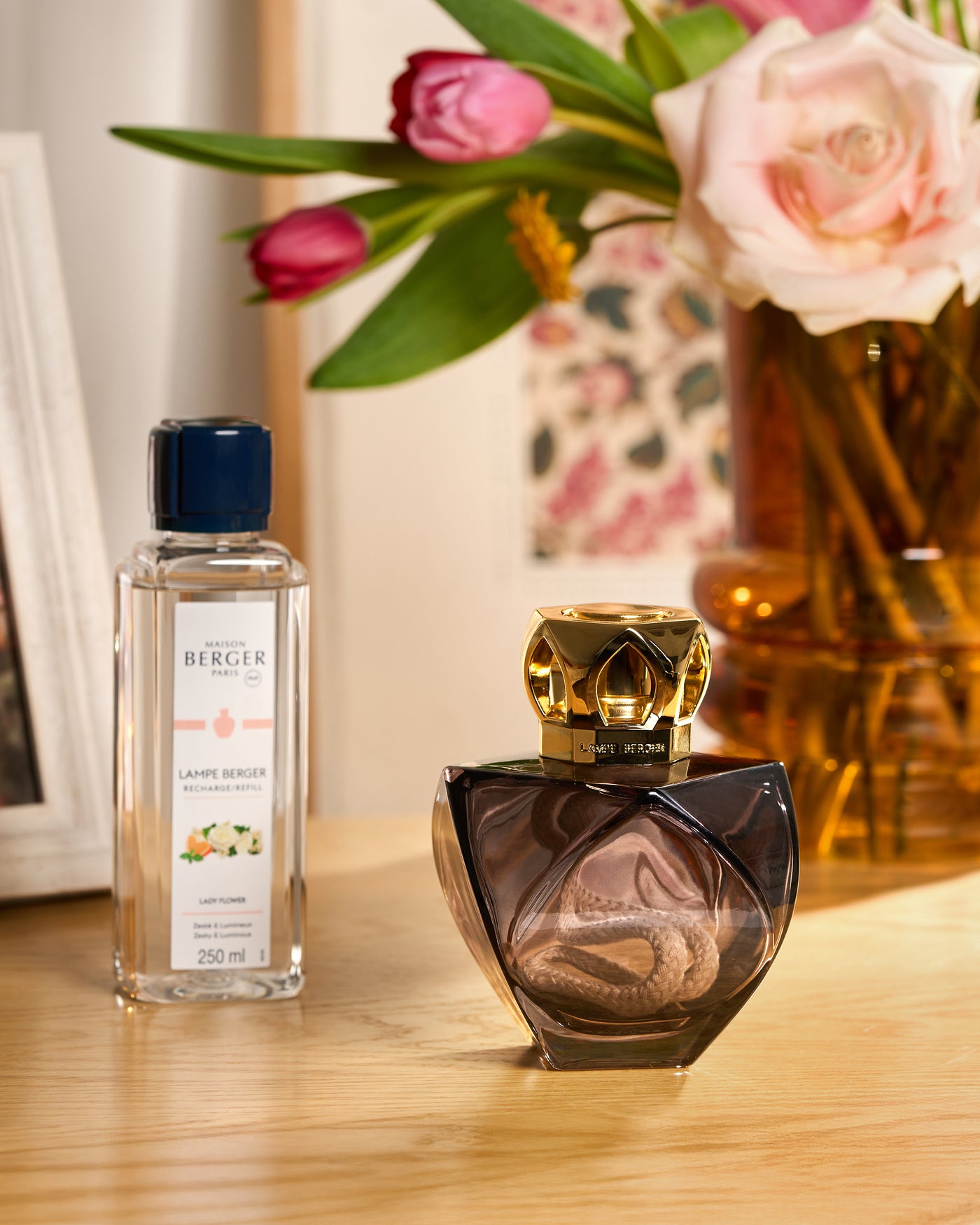 Coffret lampe Berger Eternity Noire