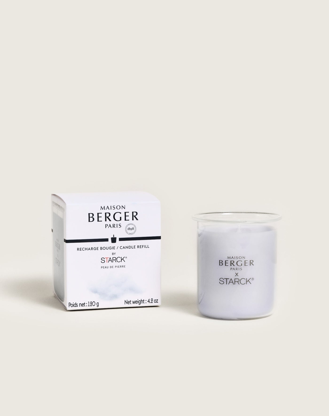 Recharge bougie by Starck Peau de Pierre