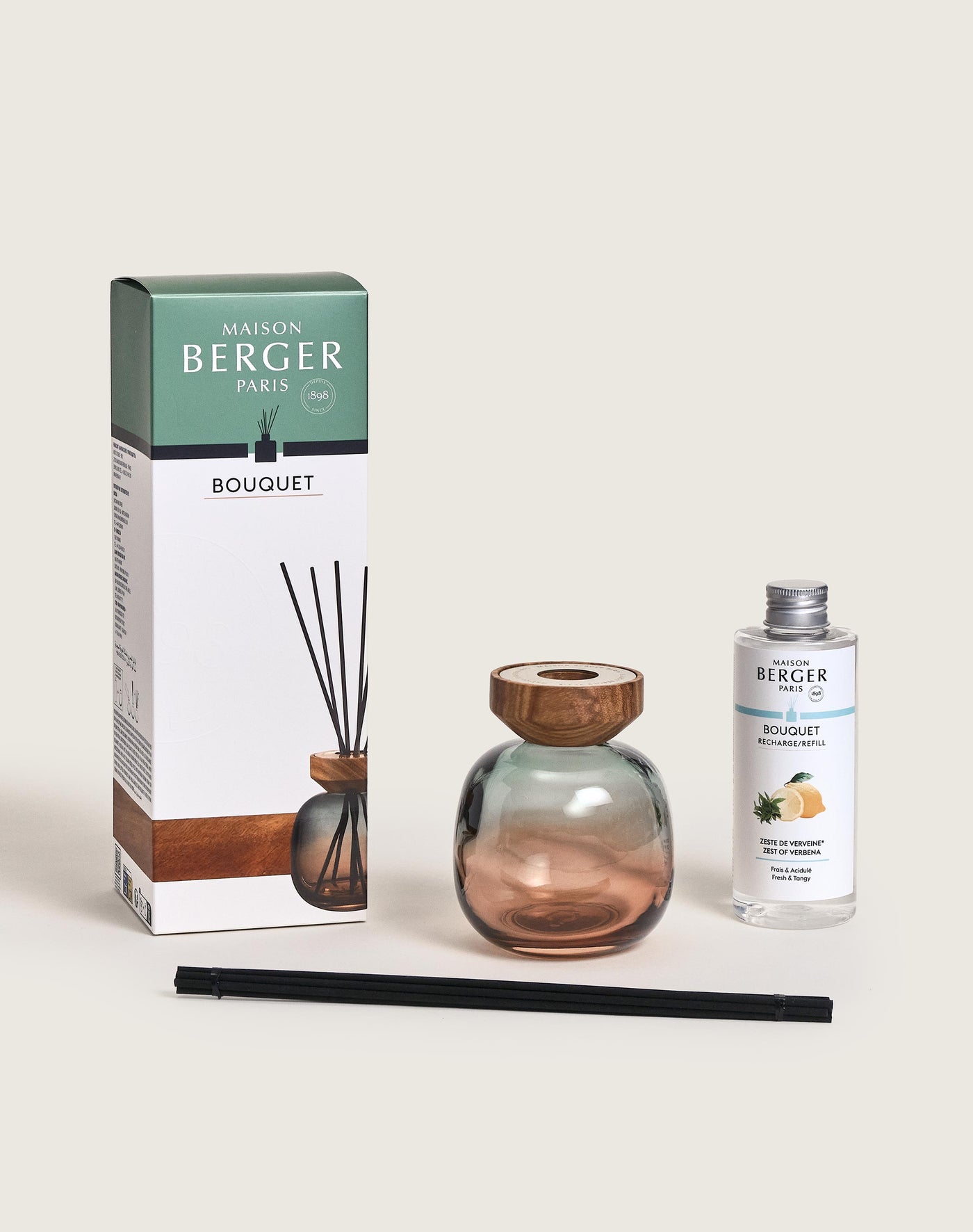 Bouquet parfumé Wood Zeste de Verveine