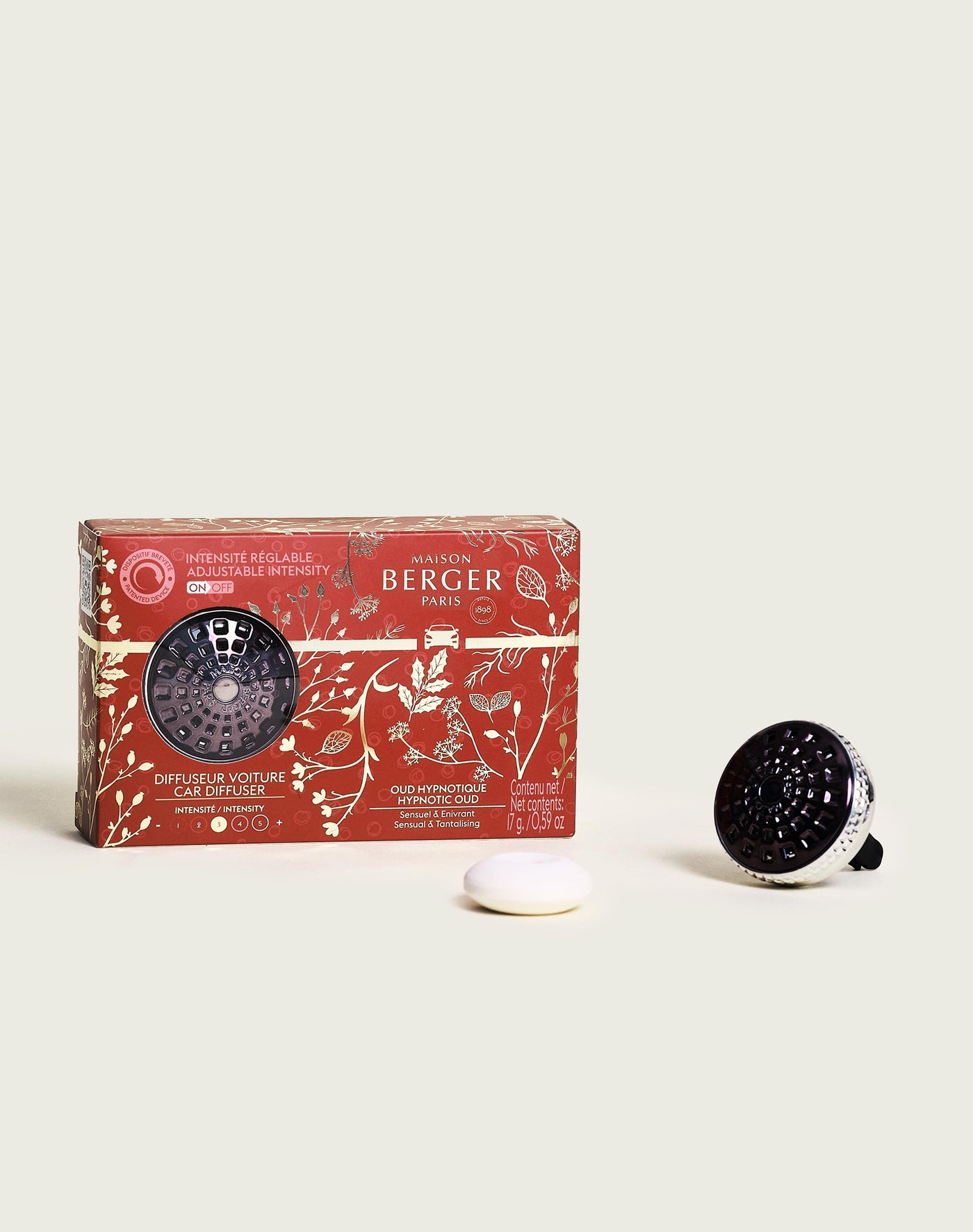 Diffuseur voiture modulable Celebration Oud Hypnotique