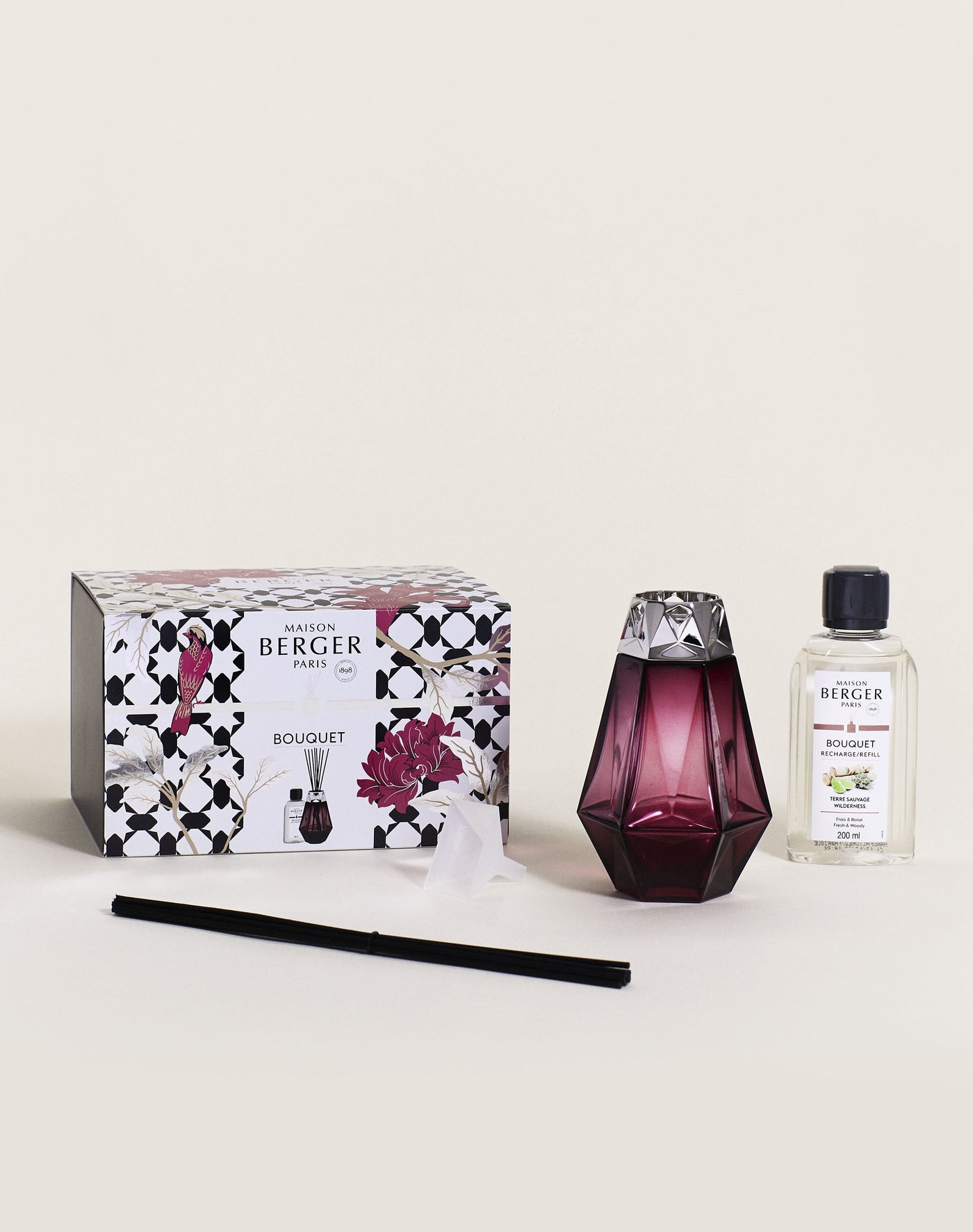 Bouquet parfumé Prisme Grenat