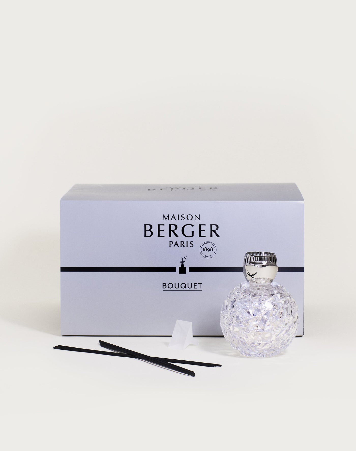 Édition d’Art Bouquet parfumé Crystal Globe Transparent