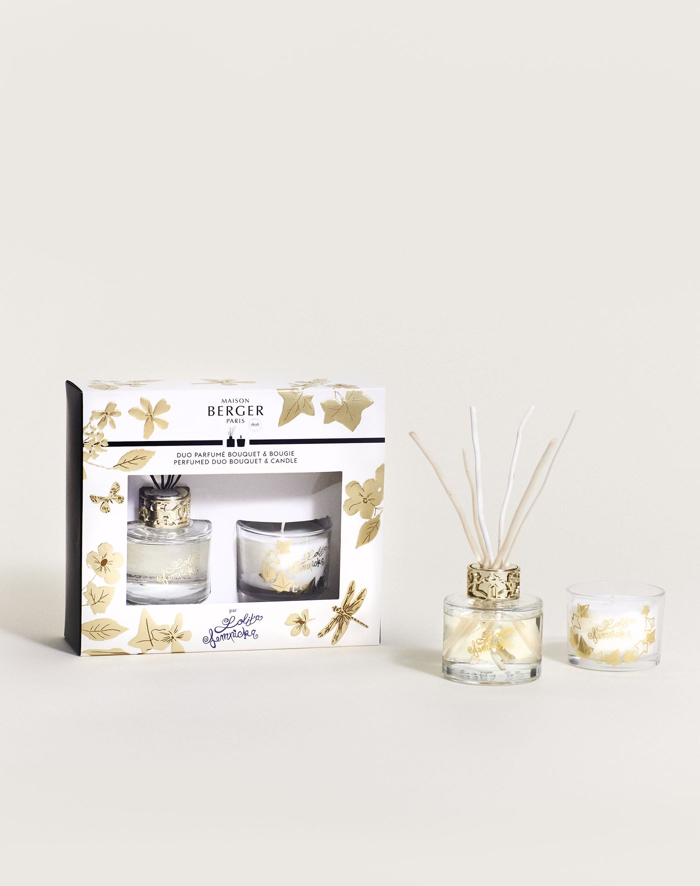 Duo mini Bouquet & Bougie Lolita Lempicka Transparent