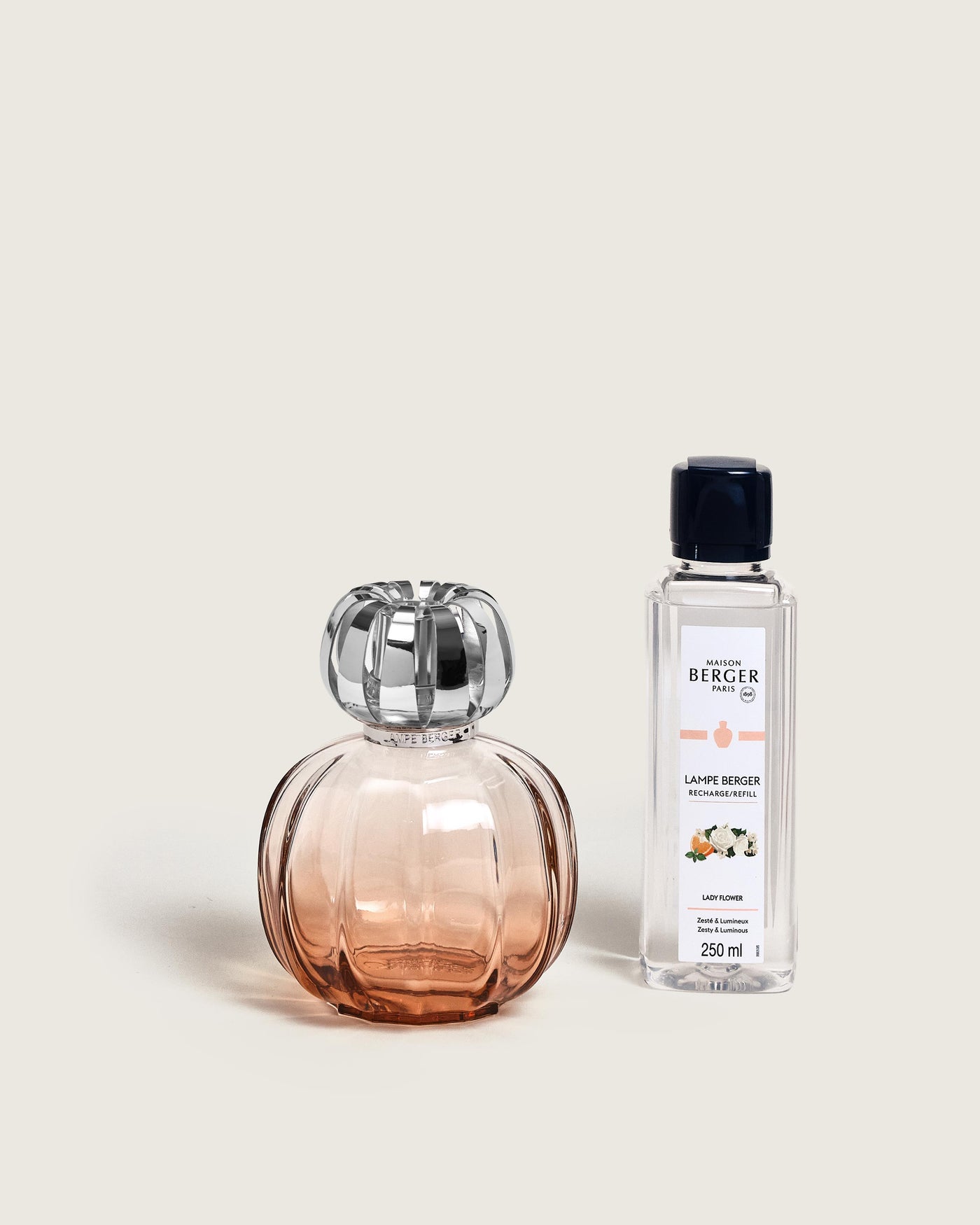 Coffret lampe Berger Corali Rose