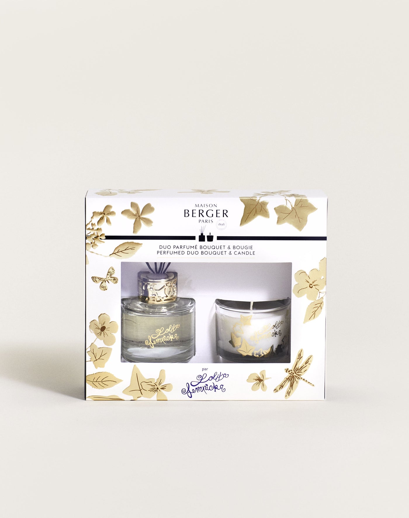 Duo mini Bouquet & Bougie Lolita Lempicka Transparent