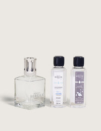 Coffret lampe Berger Essentielle Carrée