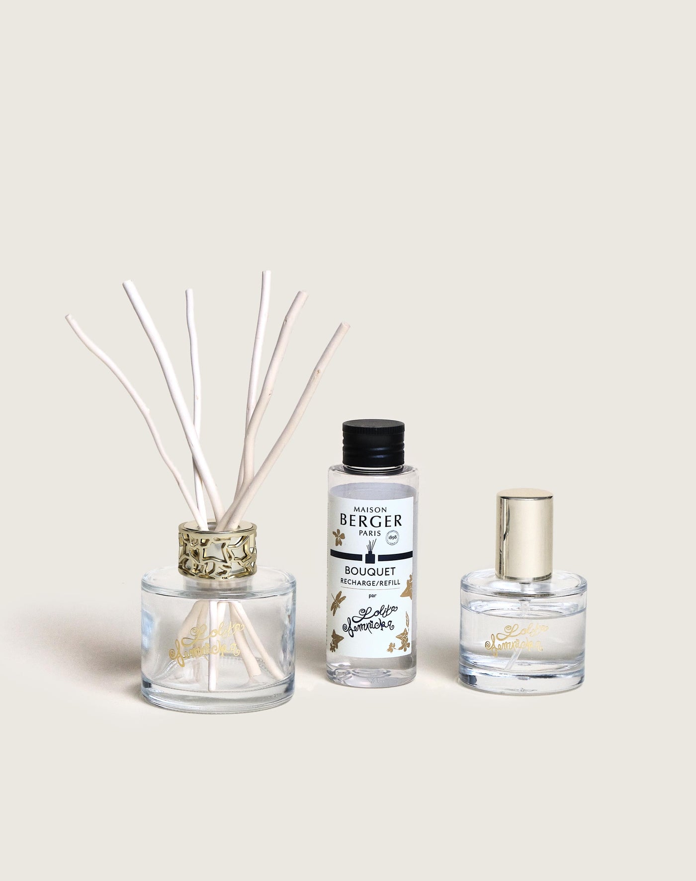 Duo mini bouquet & spray Lolita Lempicka Transparent