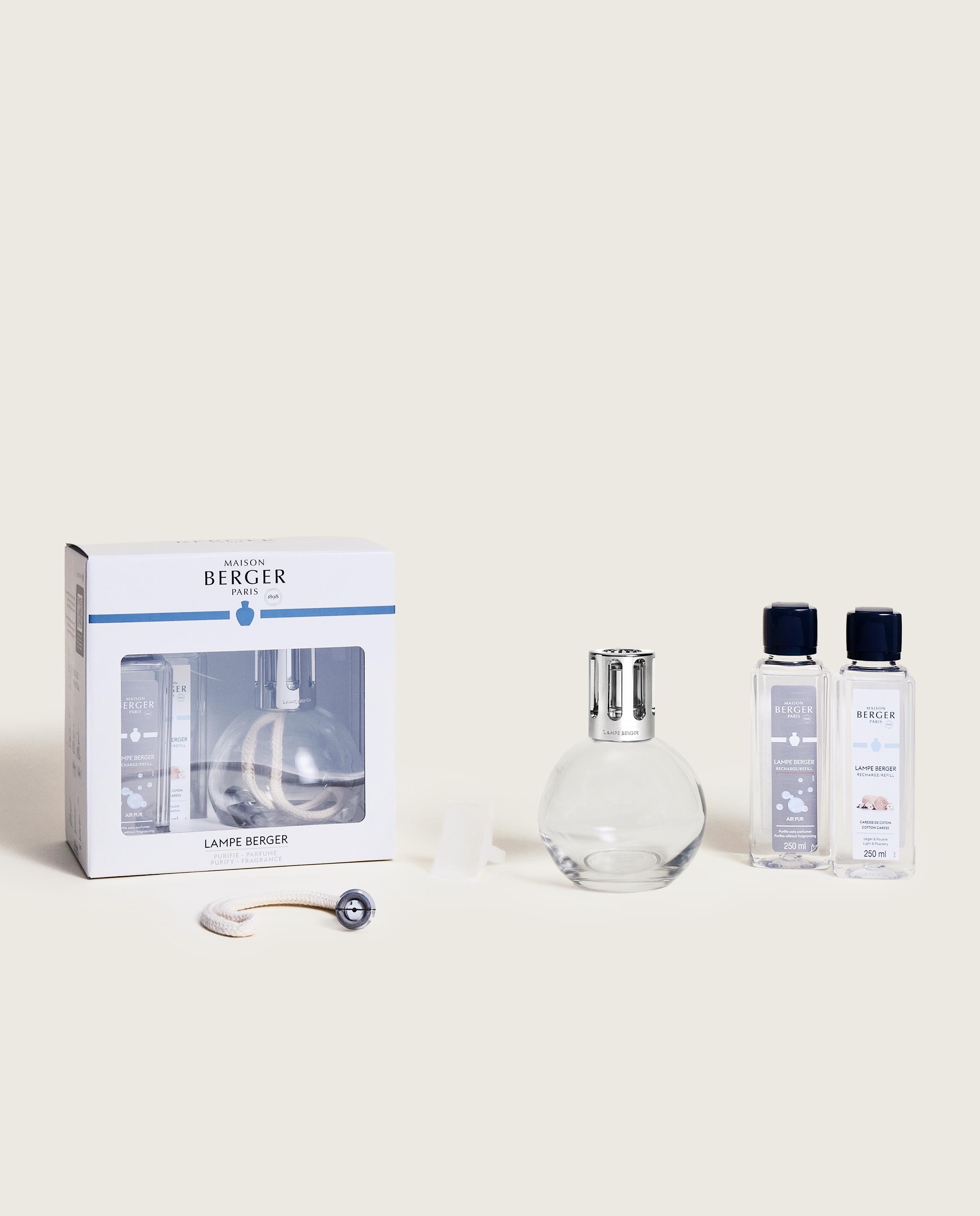Lampe berger 金色のかぼちゃ　芯・箱付き Coffret lampe Berger Essentielle Ronde • Maison Berger Paris
