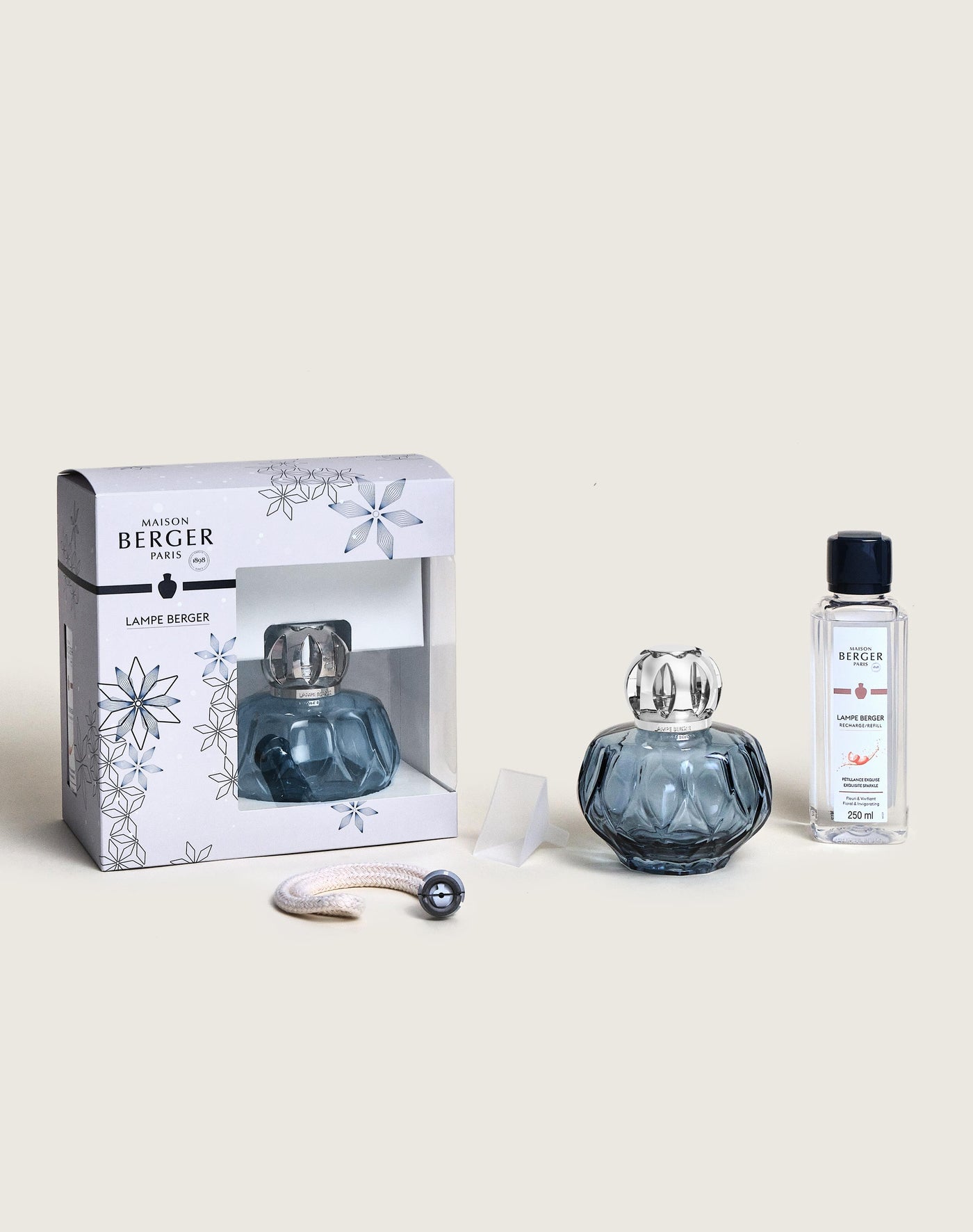 Coffret lampe Berger Rosalie Bleue