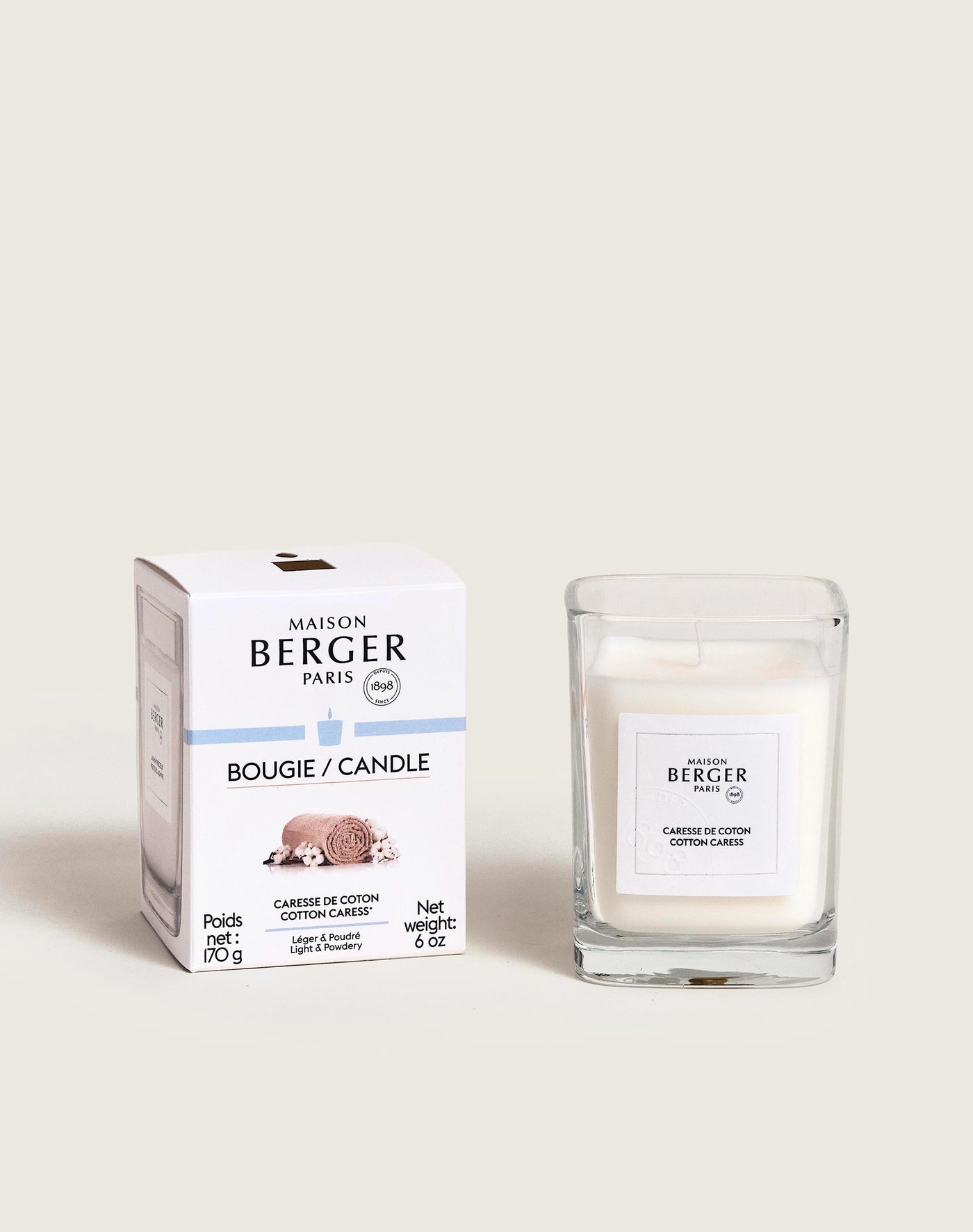 Bougie parfumée Caresse de Coton