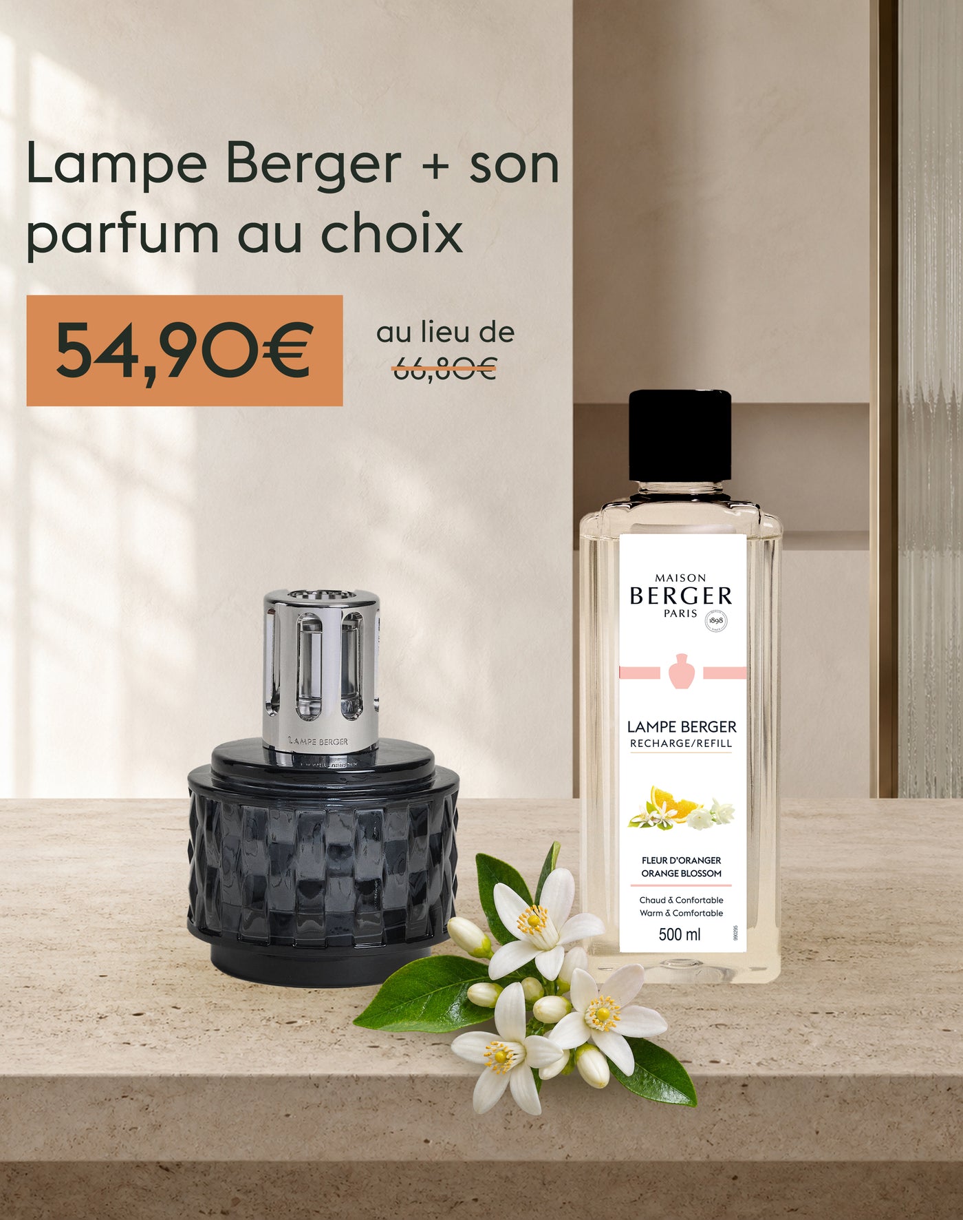 Lampe Berger Variation Grise