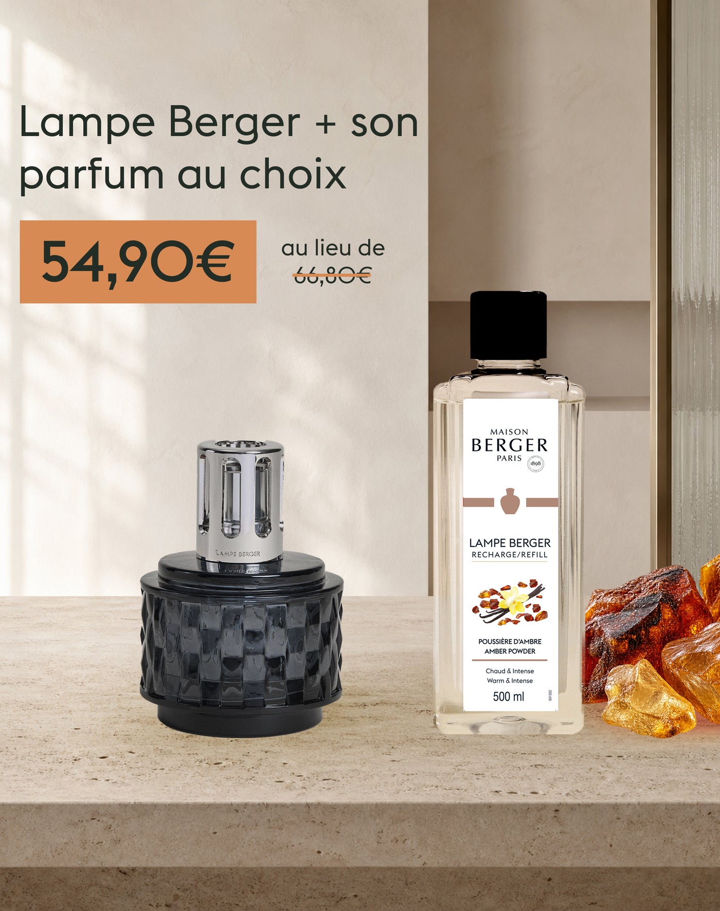 Lampe Berger Variation Grise
