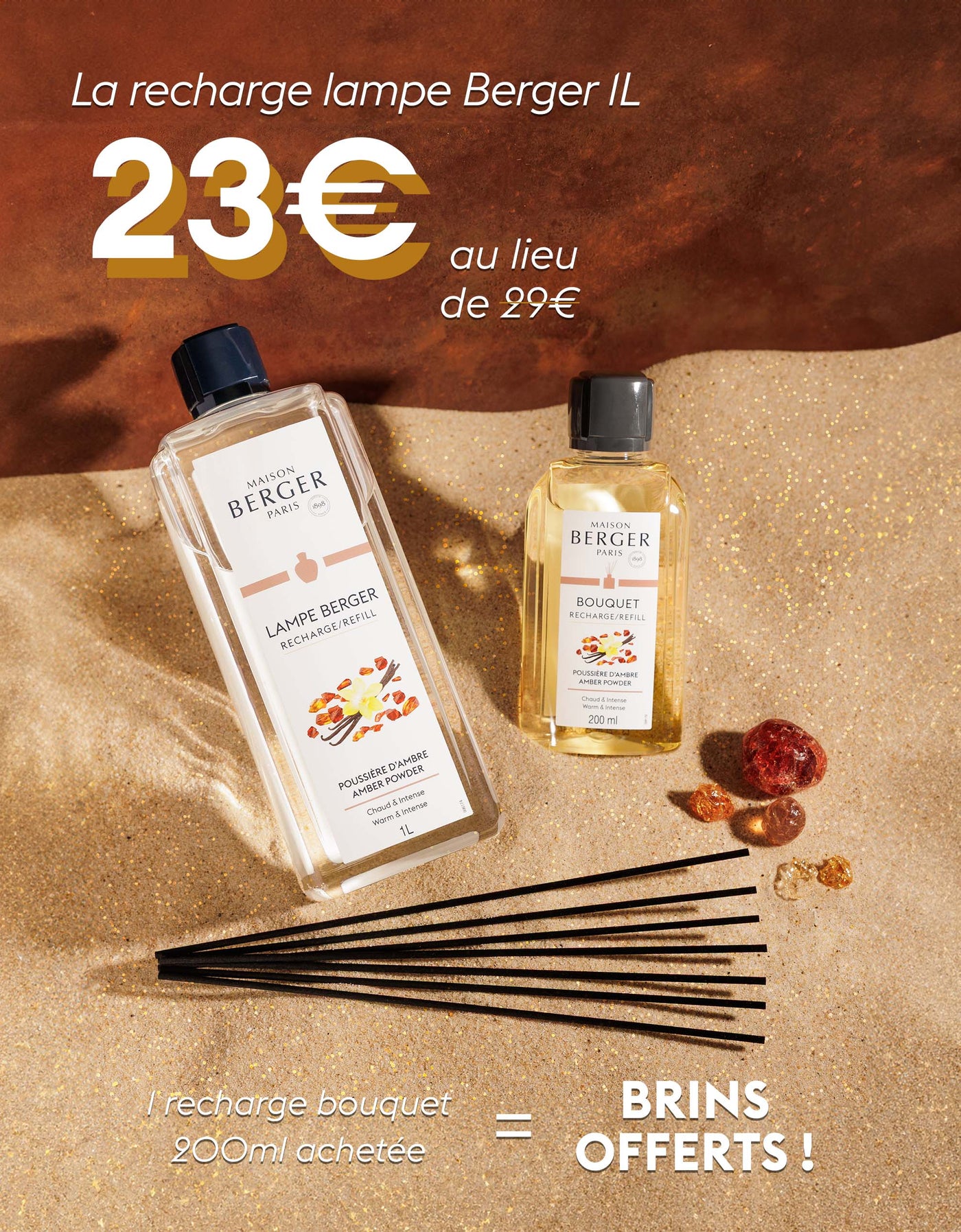 Offre parfum Poussière d’Ambre
