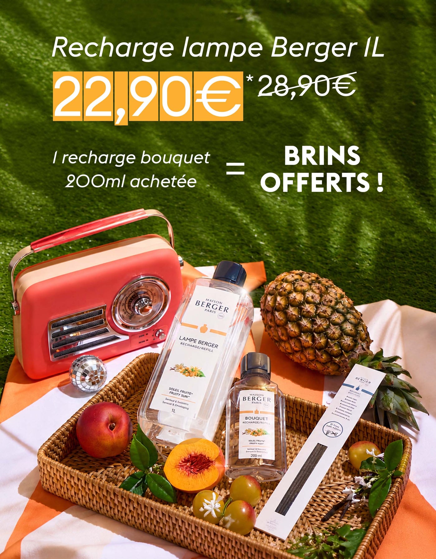 Offre parfum de l’été : Soleil Fruité