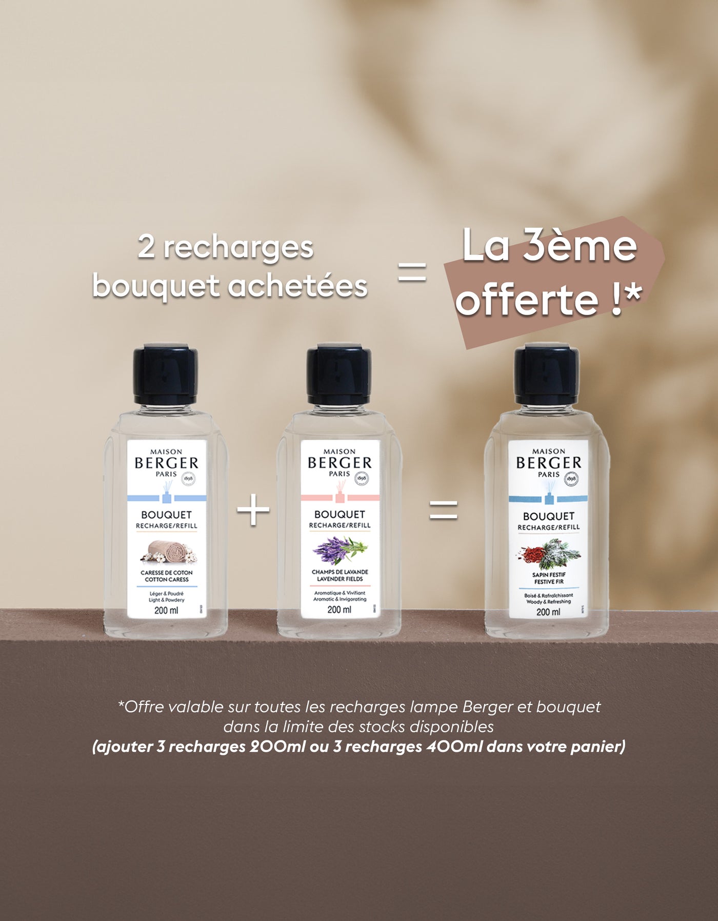 OFFRE 3 POUR 2 !
